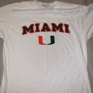 University of Miami T-shirt